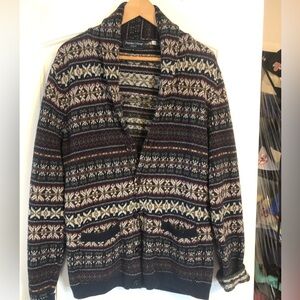 Paisley and Gray Cardigan Men’s size M FINAL PRICE!!